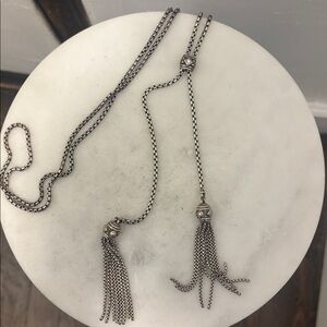 David Yurman Authentic Renaissance Tassel Necklace *authentic*